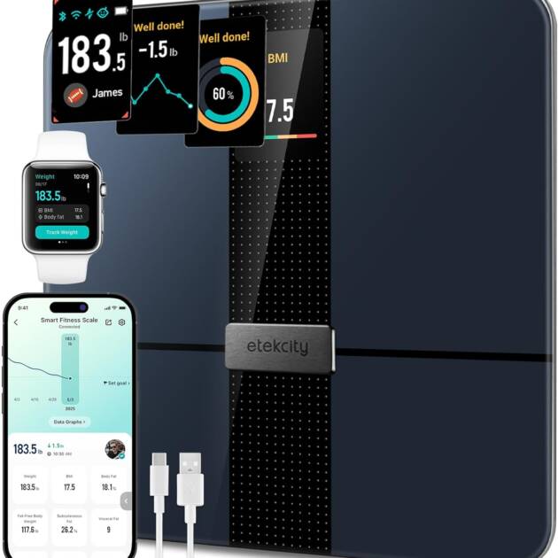 Etekcity Digital Smart Scale for Body Weight