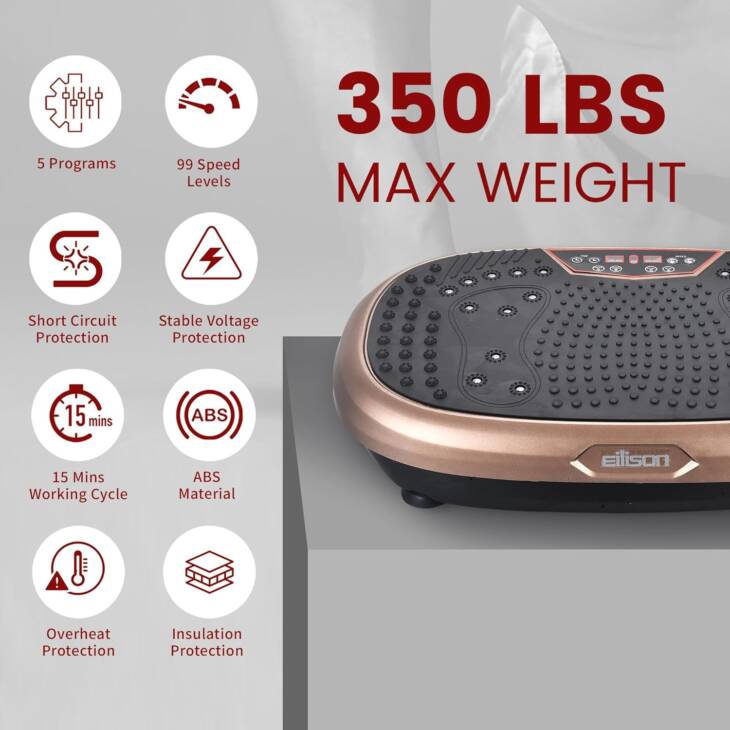 EILISON FitMaxx 3D XL – Whole-Body Vibration Platform - Image 5