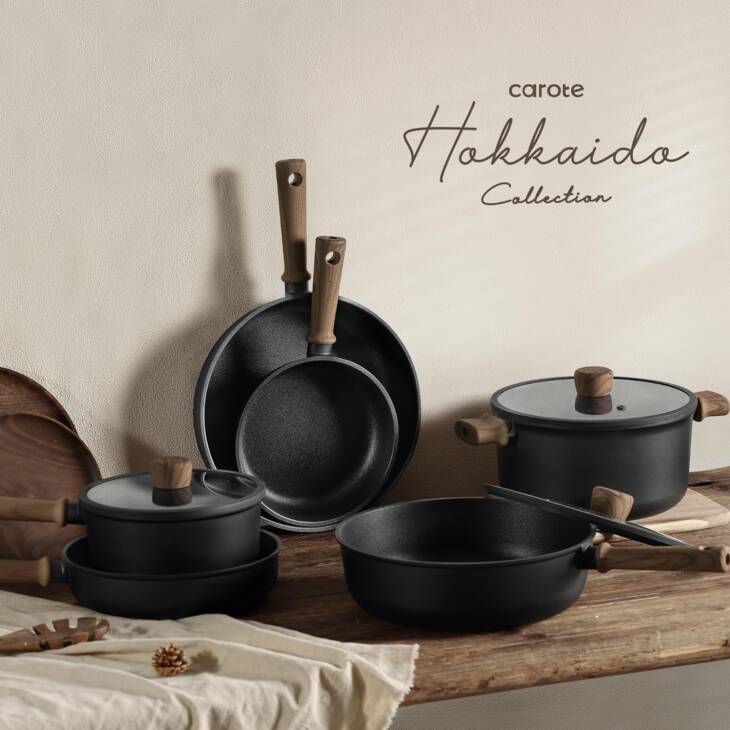 CAROTE Nonstick Pots and Pans Induction Cookware Set For Kitchen - Image 6