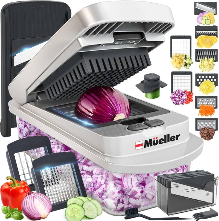 Mueller Pro Vegetable Chopper For Kitchen